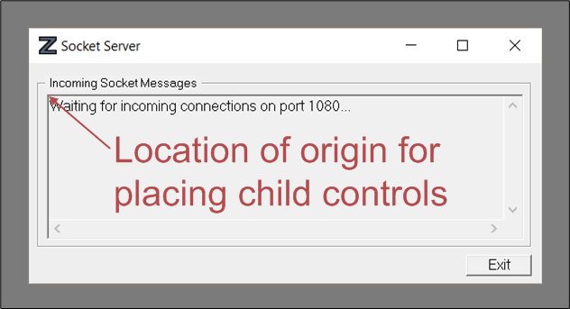 Origin for Child Windows in GroupBox